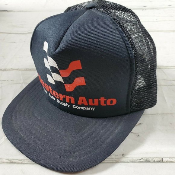 Vintage Western Auto Supply Company Truckers Cap Snapback Mesh/Foam - Picture 2 of 6